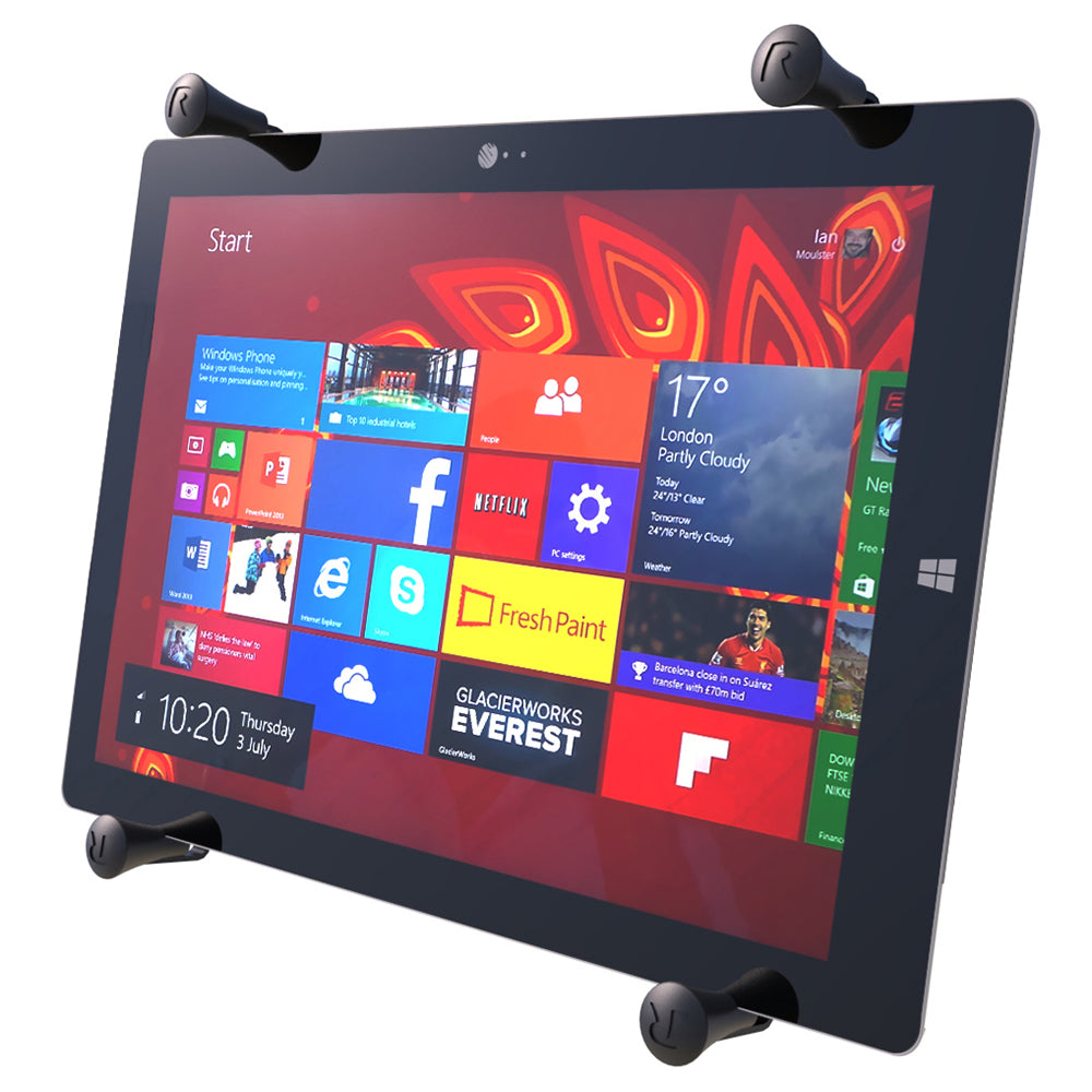 RAM Mount Universal XGrip Holder f12 Tablets