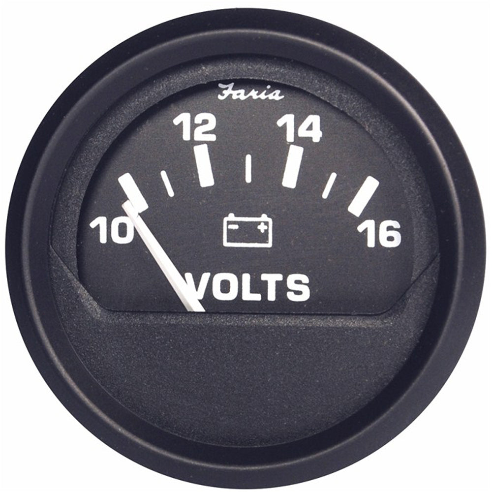 Faria Euro Black 2 Voltmeter 1016 V
