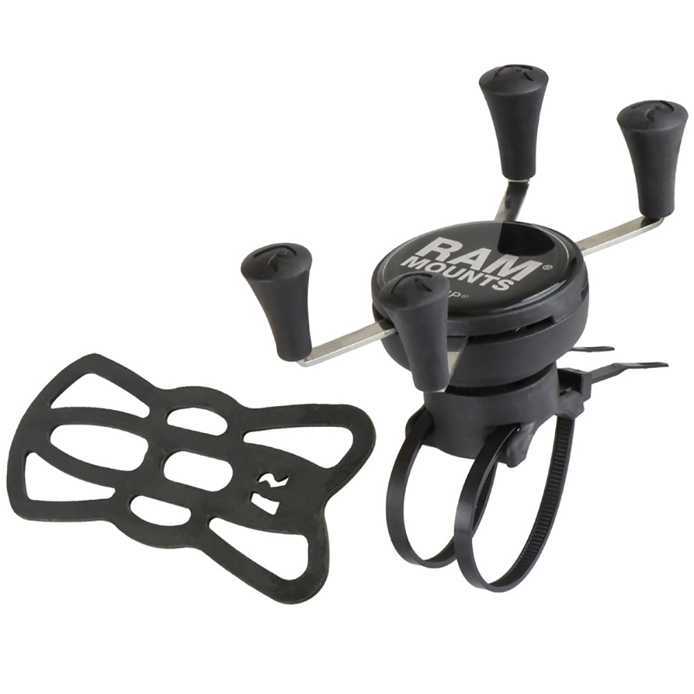 RAM Mount EZONOFF Bicycle Mount wUniversal XGrip Cell Phone Holder