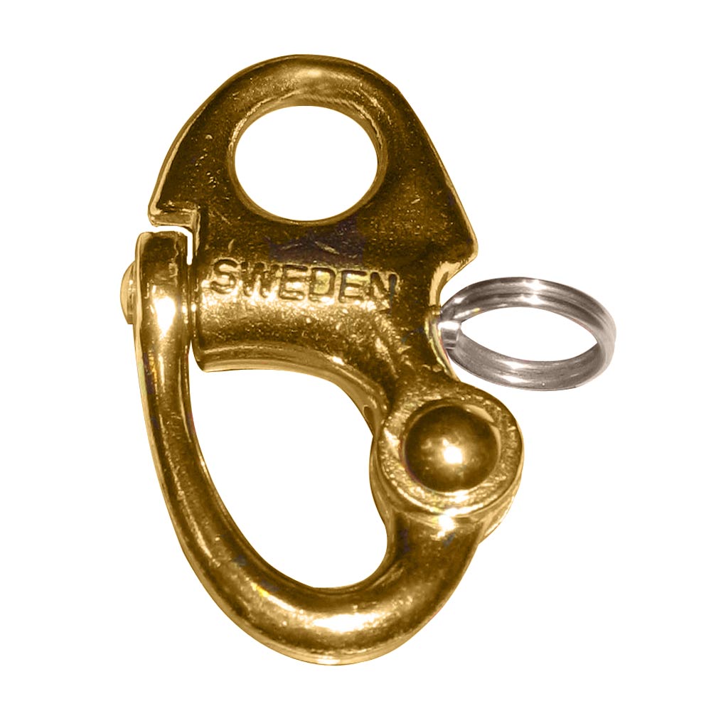 Ronstan Brass Snap Shackle Fixed Bail 593mm 2516 Length