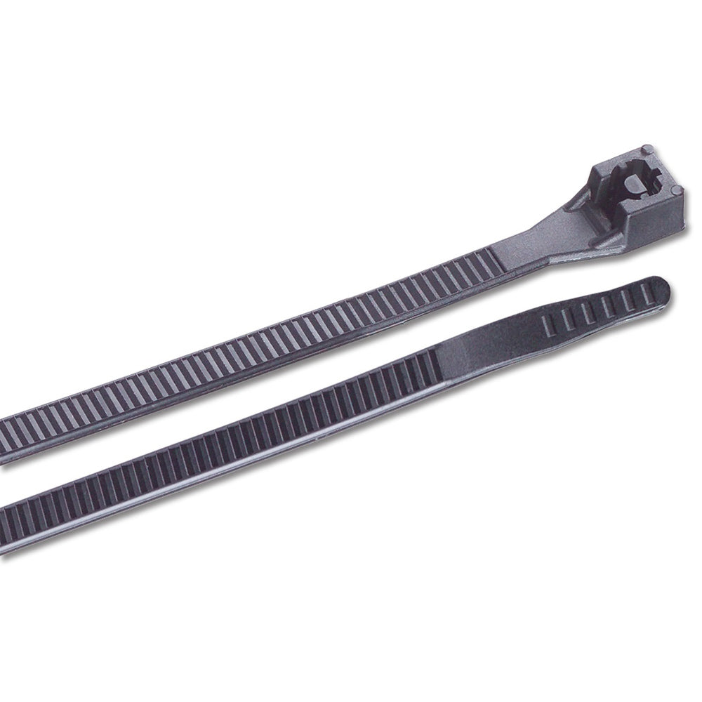 Ancor 14 UV Black Standard Cable Zip Ties 25 Pack
