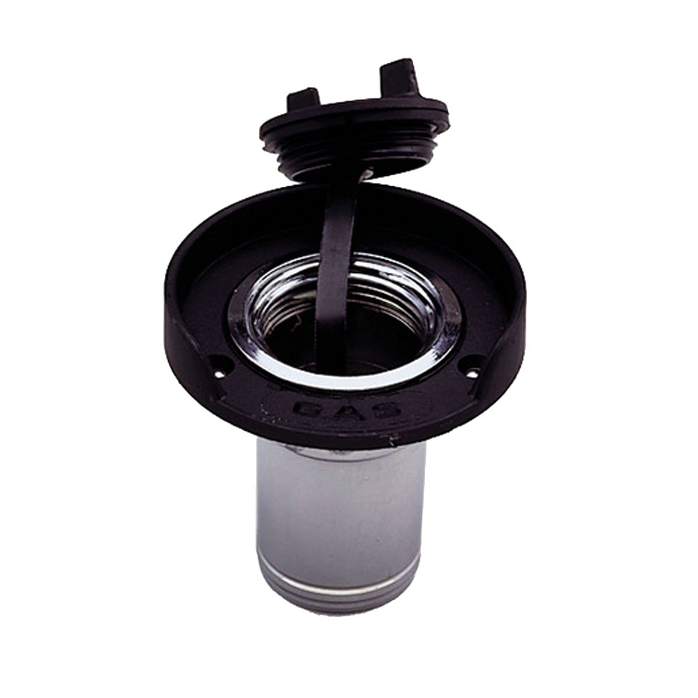 Perko Gas Fill f112 Hose Chrome Plated Zinc Black Flange