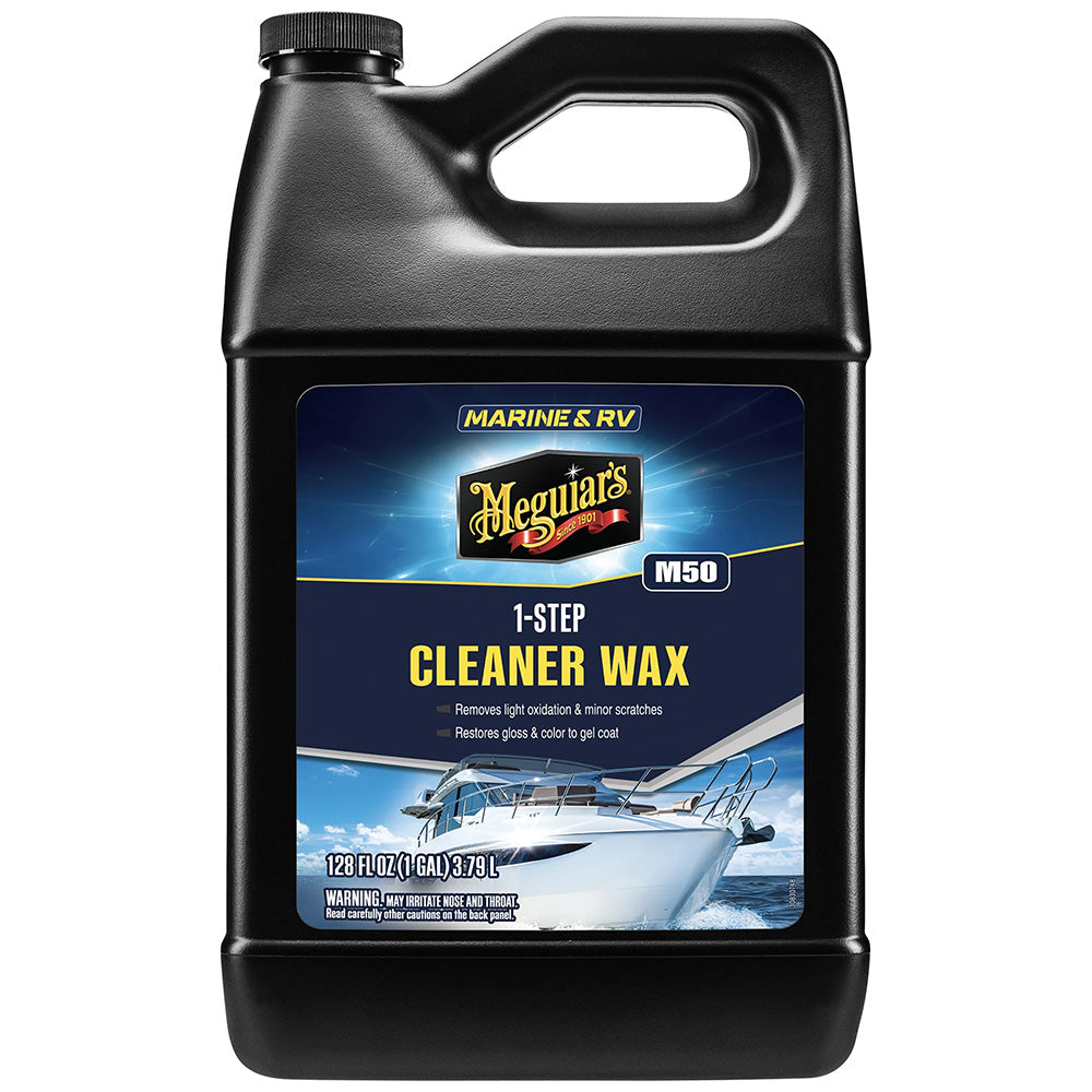 Meguiars 50 BoatRV Cleaner Wax Liquid 1 Gallon