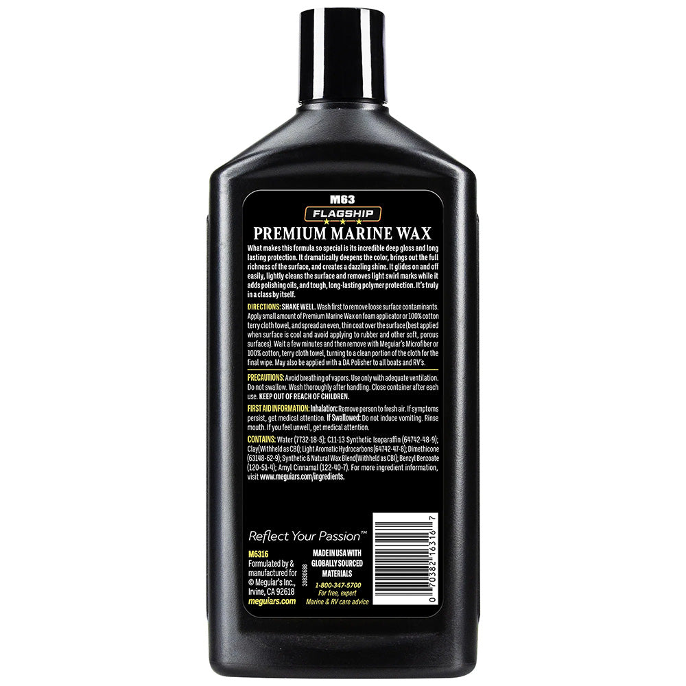 Meguiars Flagship Premium Marine Wax 16oz