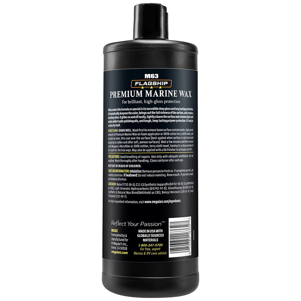 Meguiars Flagship Premium Marine Wax 32oz