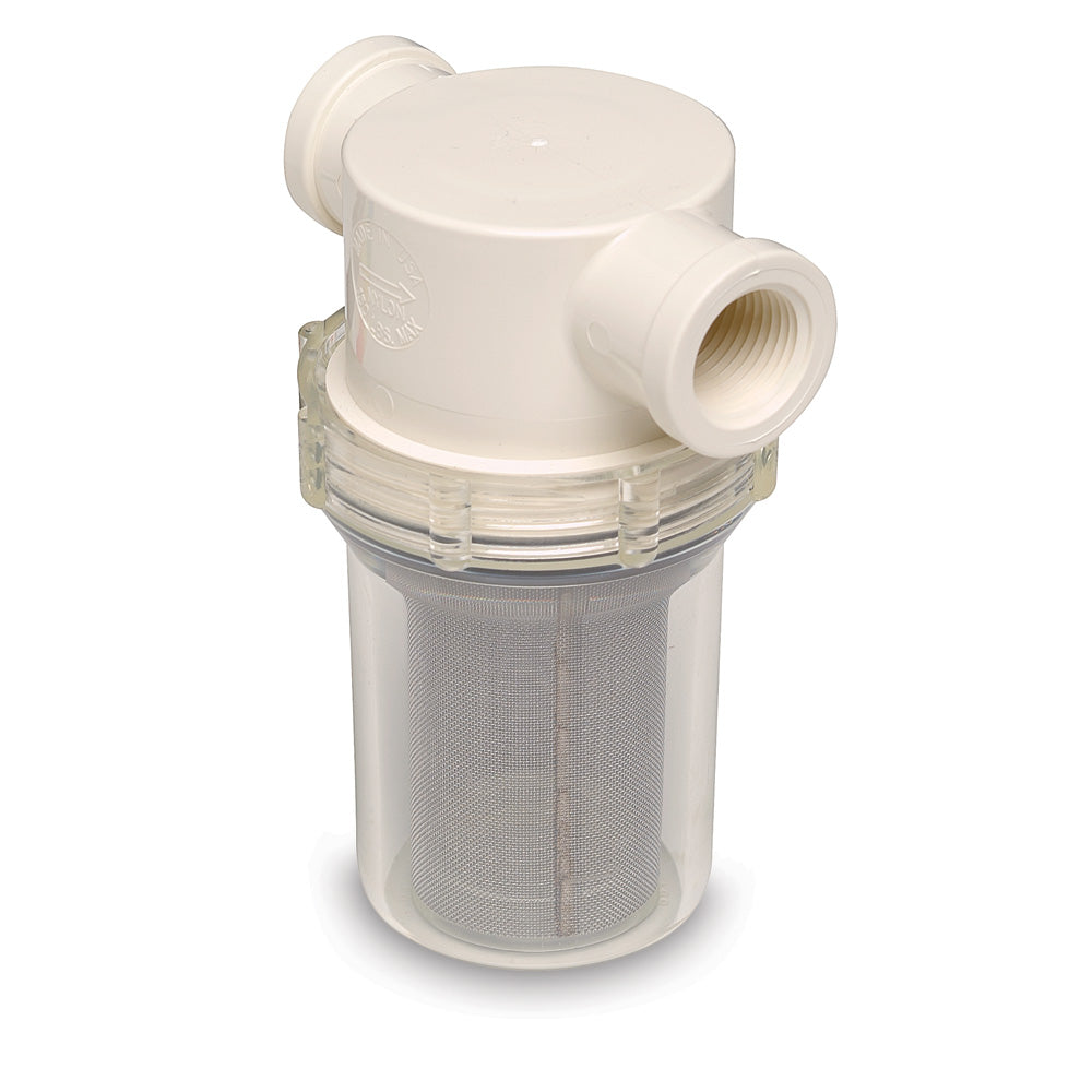 Shurflo by Pentair 12 Raw Water Strainer 50 Mesh Screen