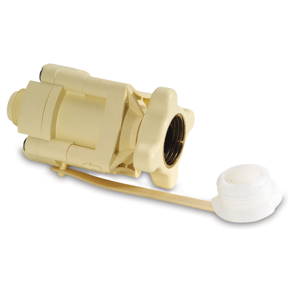 Shurflo by Pentair Pressure Reducing City Water Entry InLine Cream