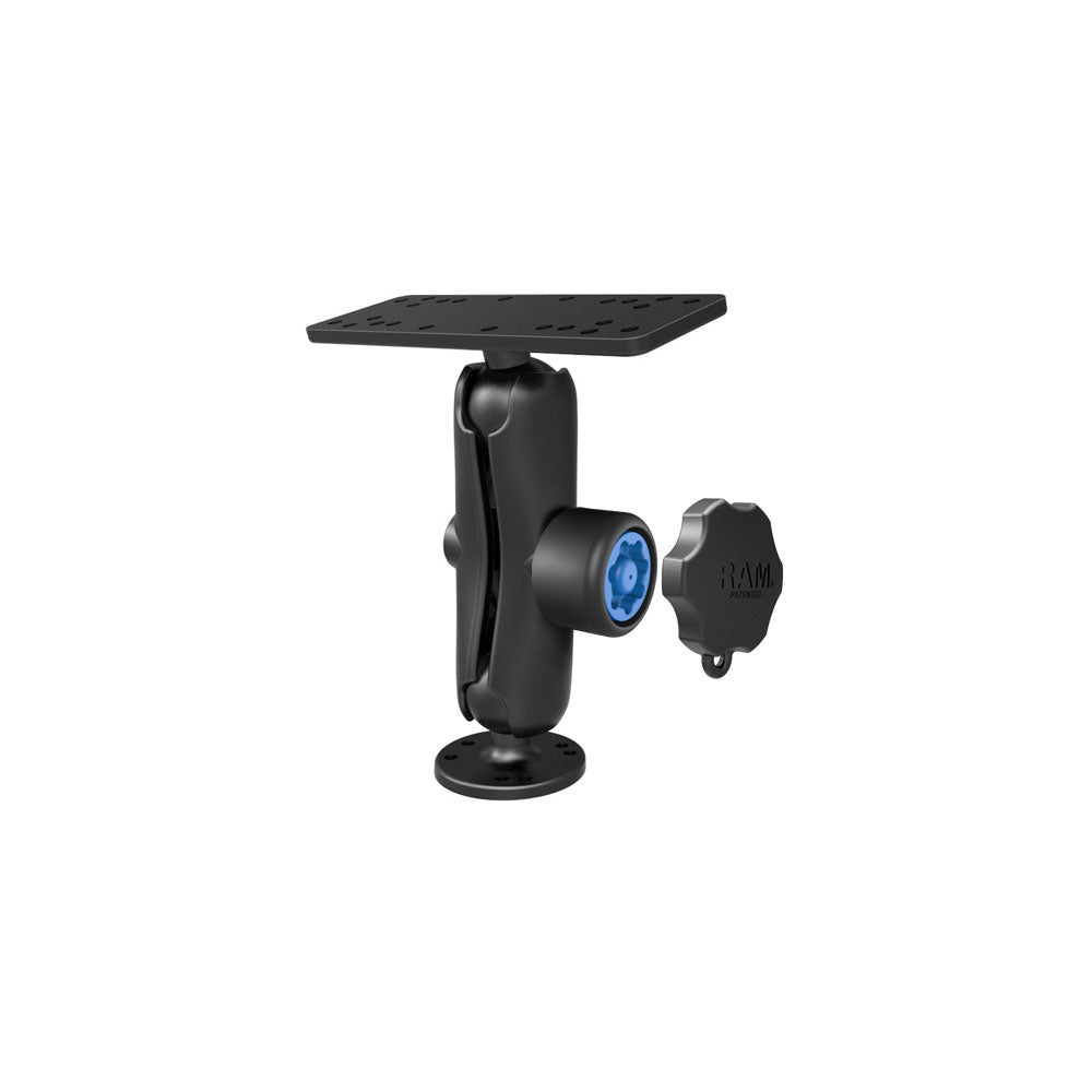 RAM Mount Marine Electronics Mount wPinLock Security Kit