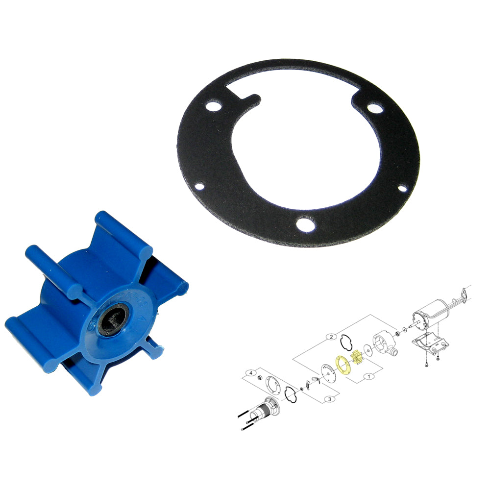 Shurflo by Pentair Macerator Impeller Kit f3200 Series Includes Gasket