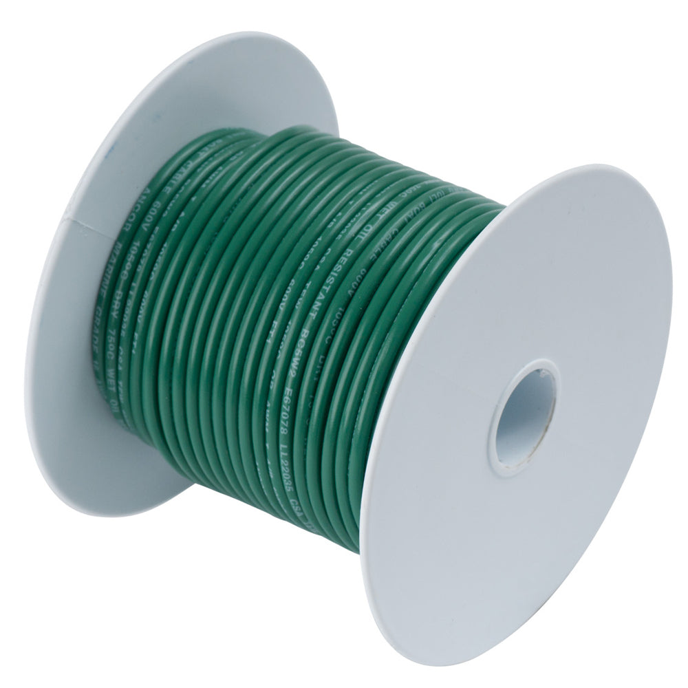 Ancor Green 14AWG Tinned Copper Wire 100