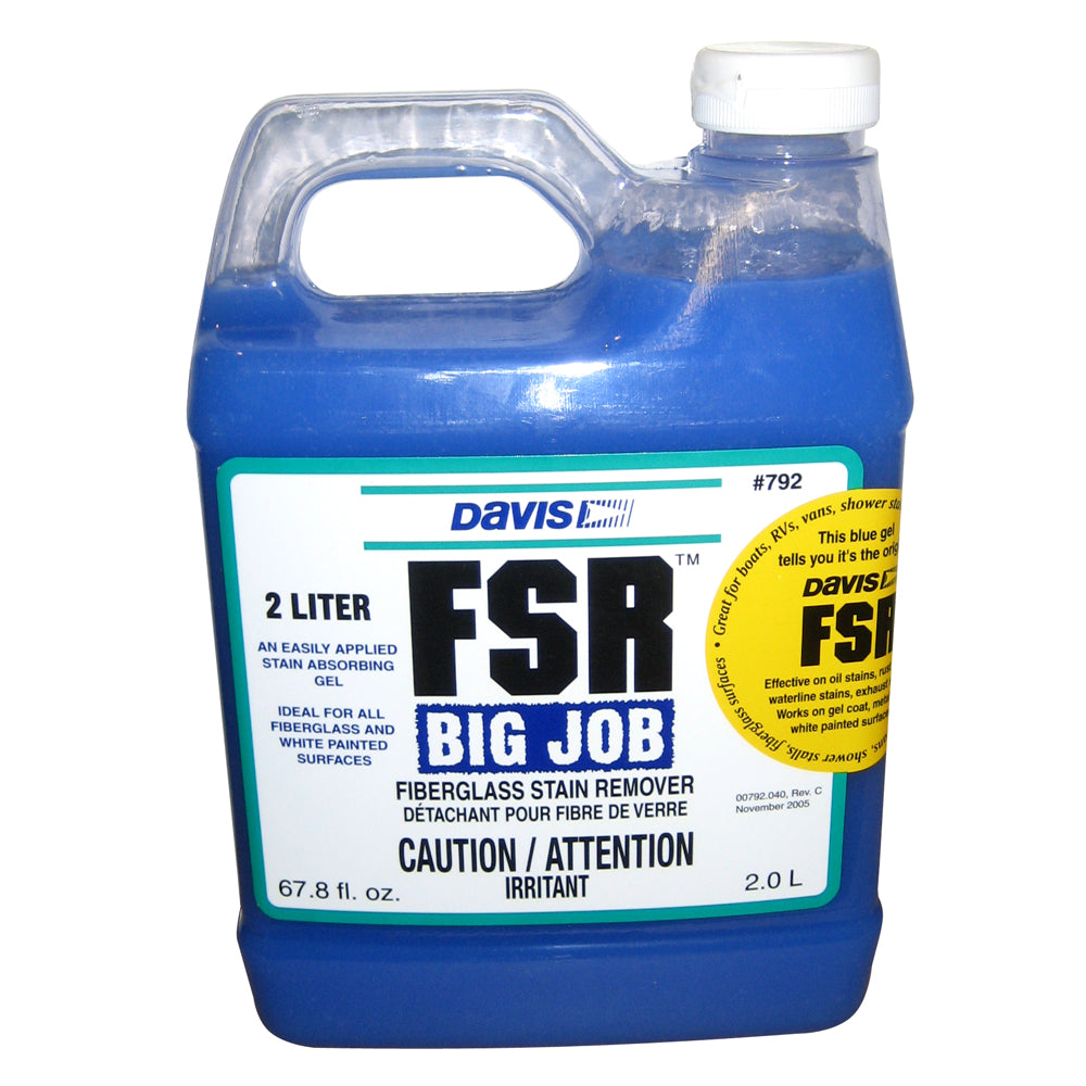 Davis FSR Big Job Fiberglass Stain Remover 2Liter