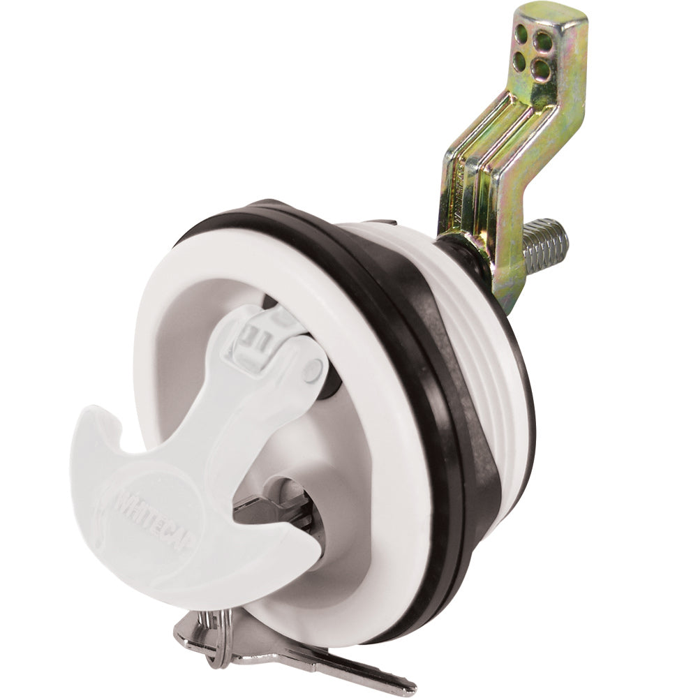 Whitecap Locking Nylon THandle WhiteWhite