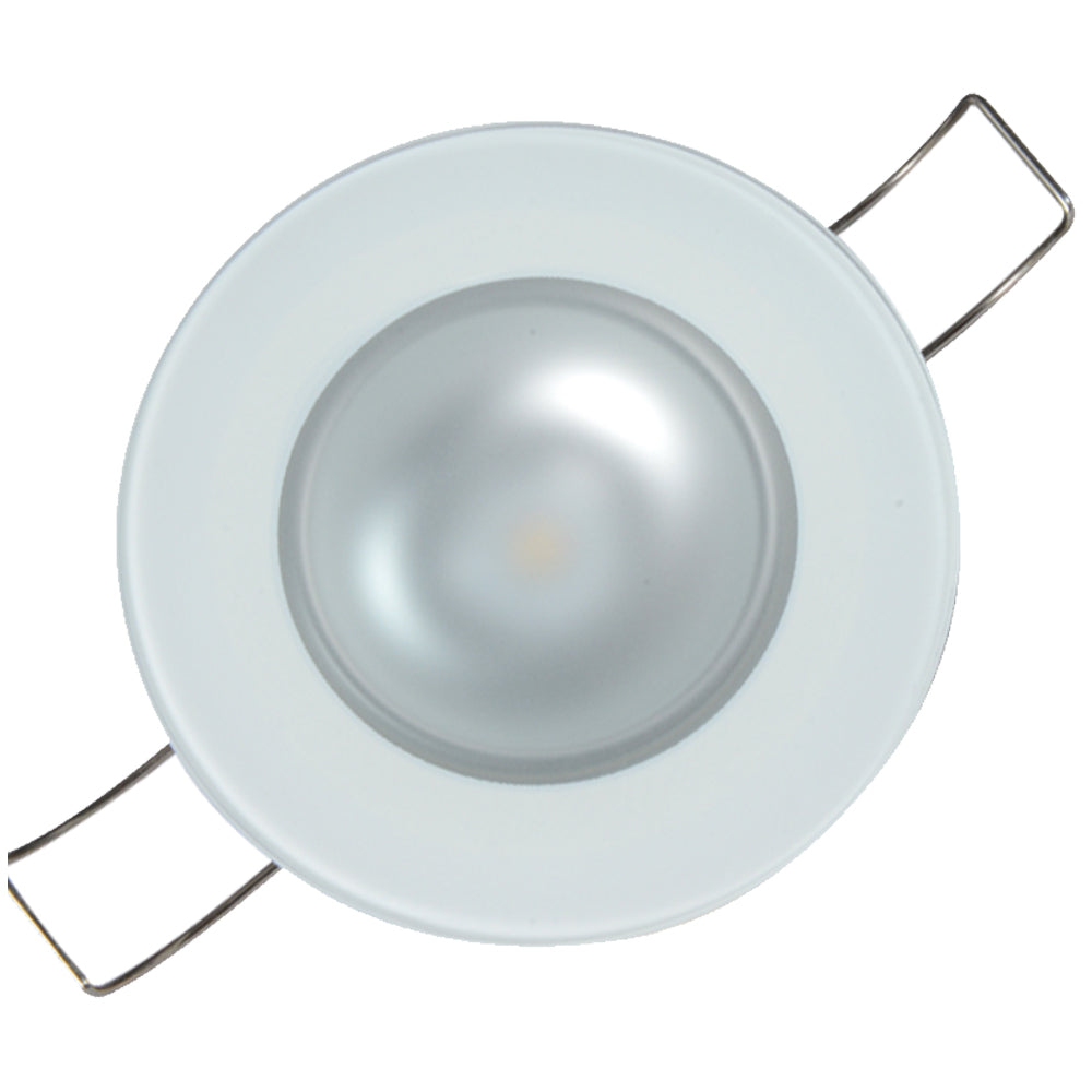 Lumitec Mirage Flush Mount Down Light Spectrum RGBW Glass Bezel