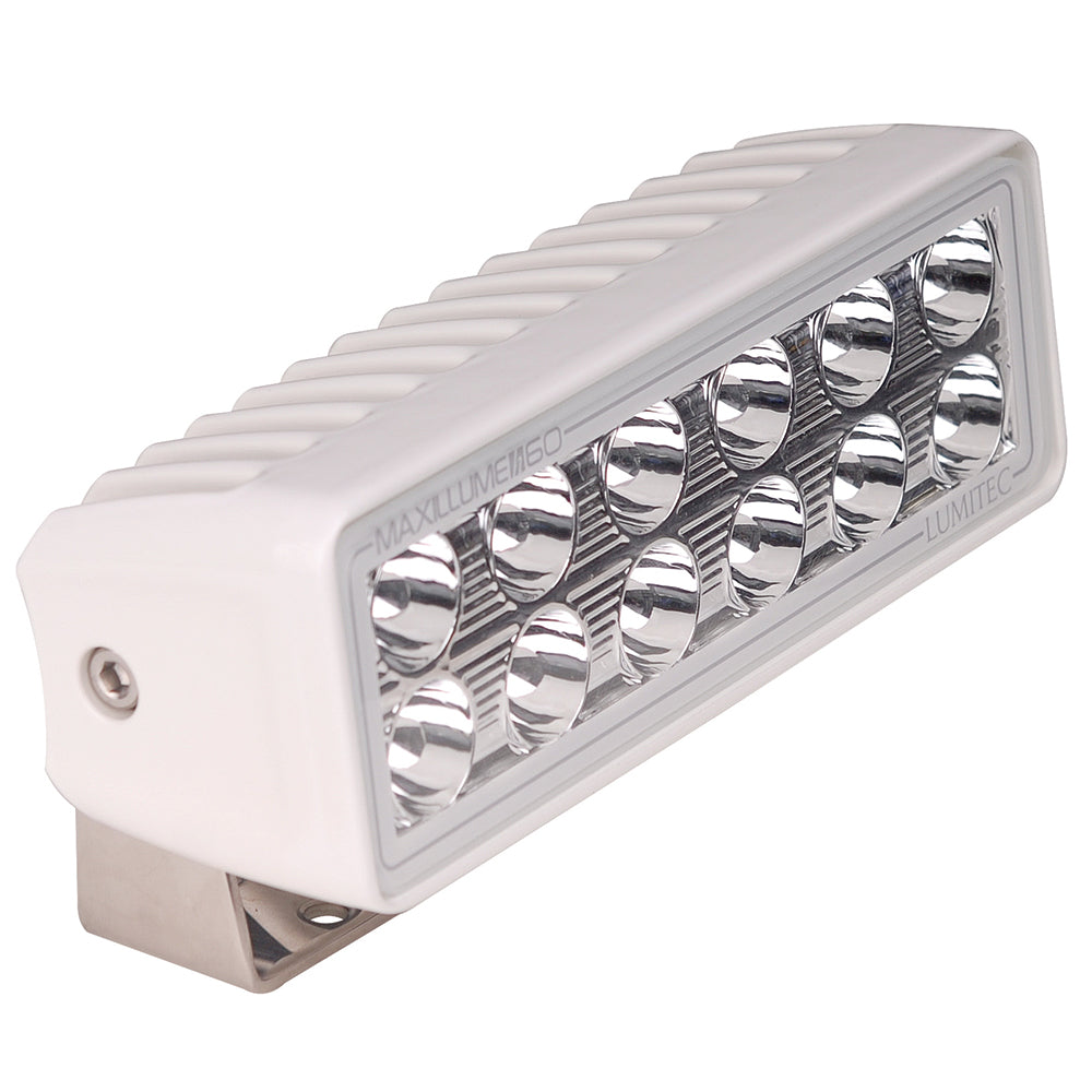 Lumitec Maxillume h60 Trunnion Mount Flood Light White Dimming White Housing