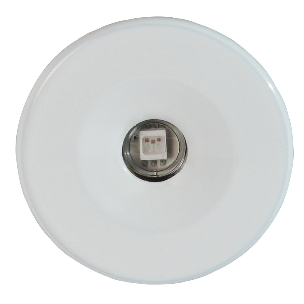 Lumitec Echo Courtesy Light White Housing Warm White Light