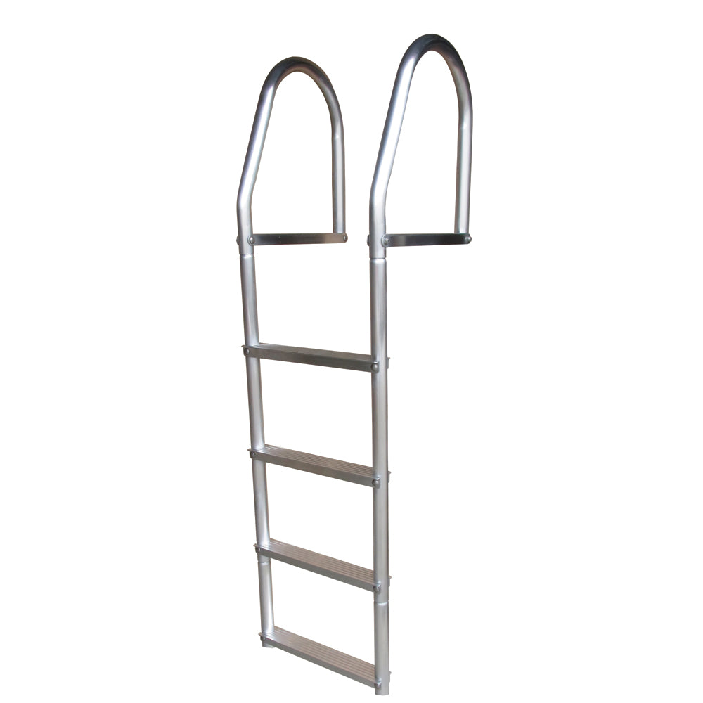 Dock Edge Fixed Eco Weld Free Aluminum 4Step Dock Ladder