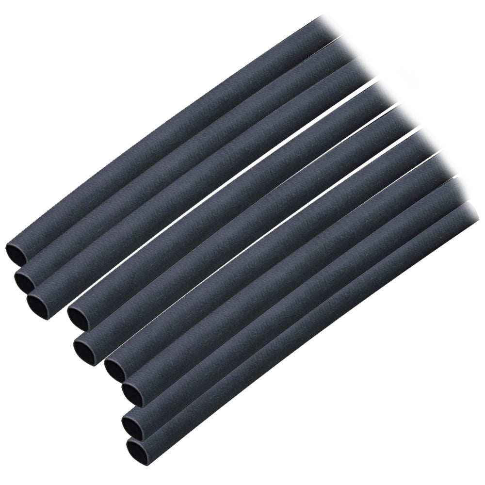Ancor Adhesive Lined Heat Shrink Tubing ALT 316 x 6 10Pack Black