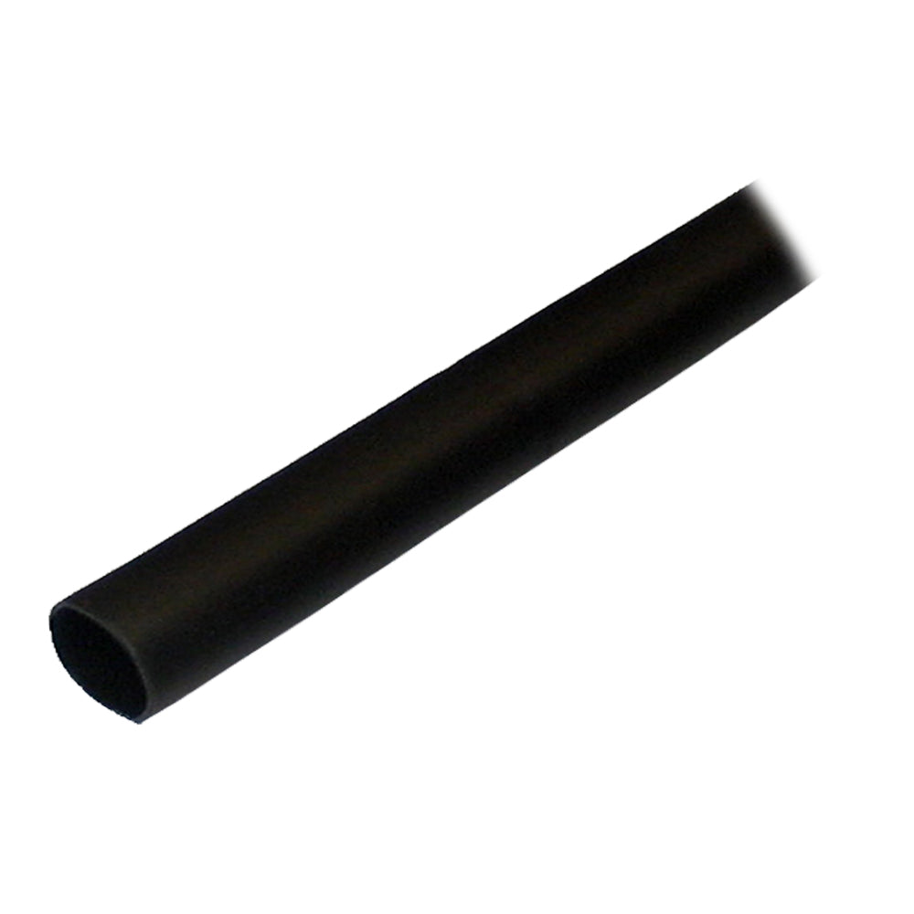 Ancor Adhesive Lined Heat Shrink Tubing ALT 12 x 48 1Pack Black