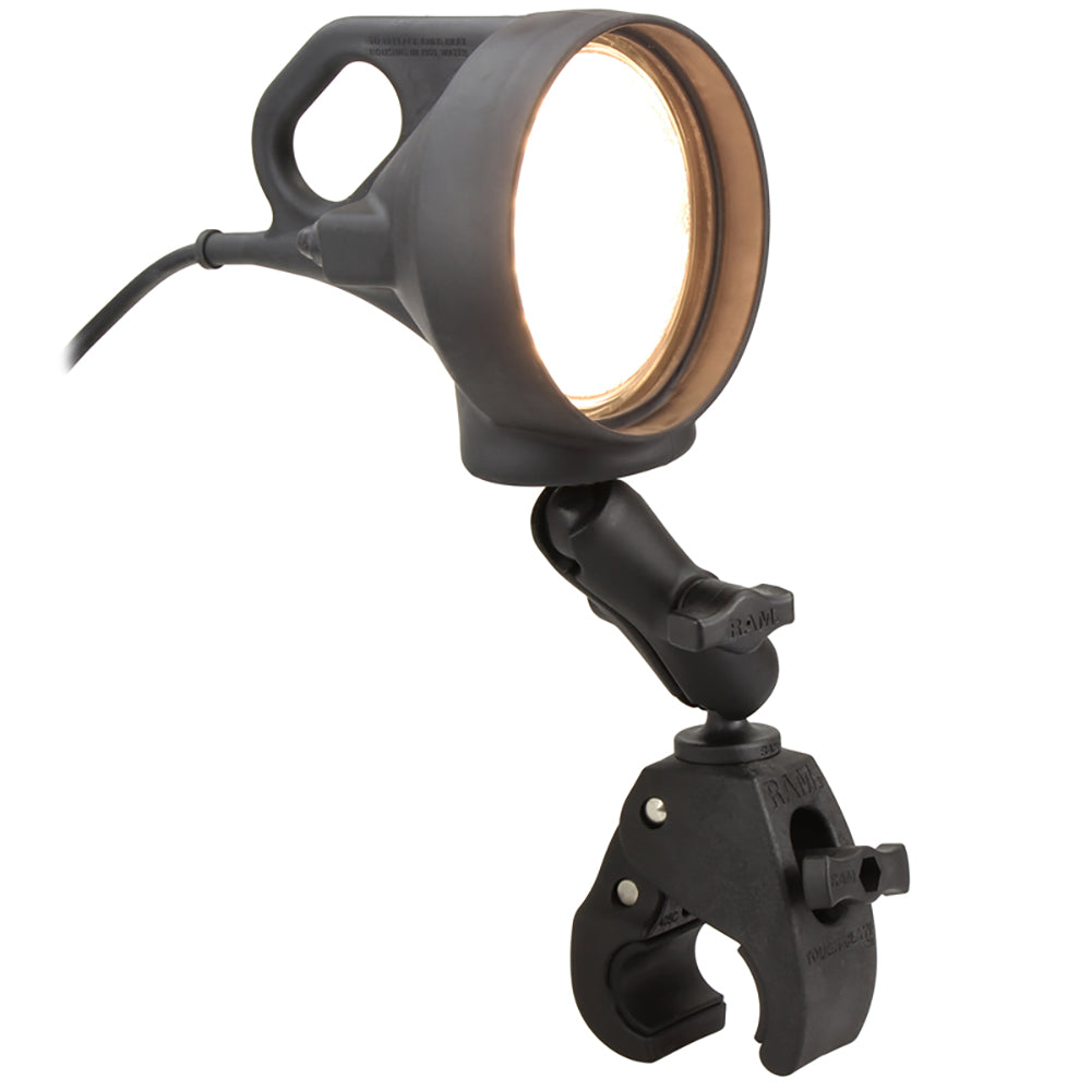 Ram Mount LED Spotlight Mount wMedium Size ToughClaw