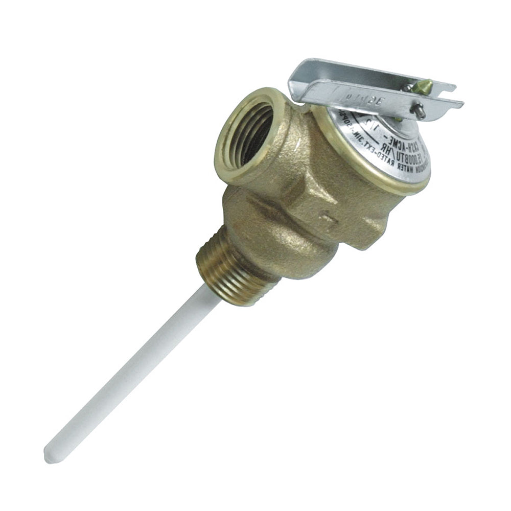 Camco Temperature Pressure Relief Valve 12 Valve w4 Probe