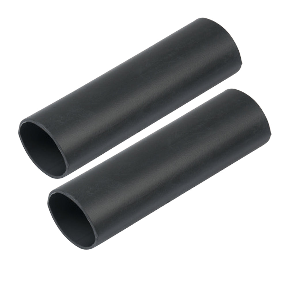 Ancor Heavy Wall Heat Shrink Tubing 1 x 12 2Pack Black