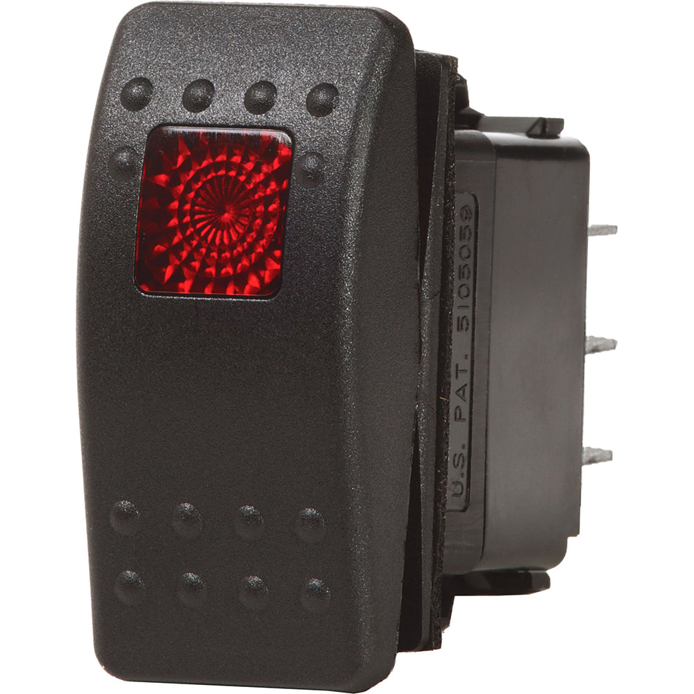 Blue Sea 7934 Contura II Switch DPST Black OFFON