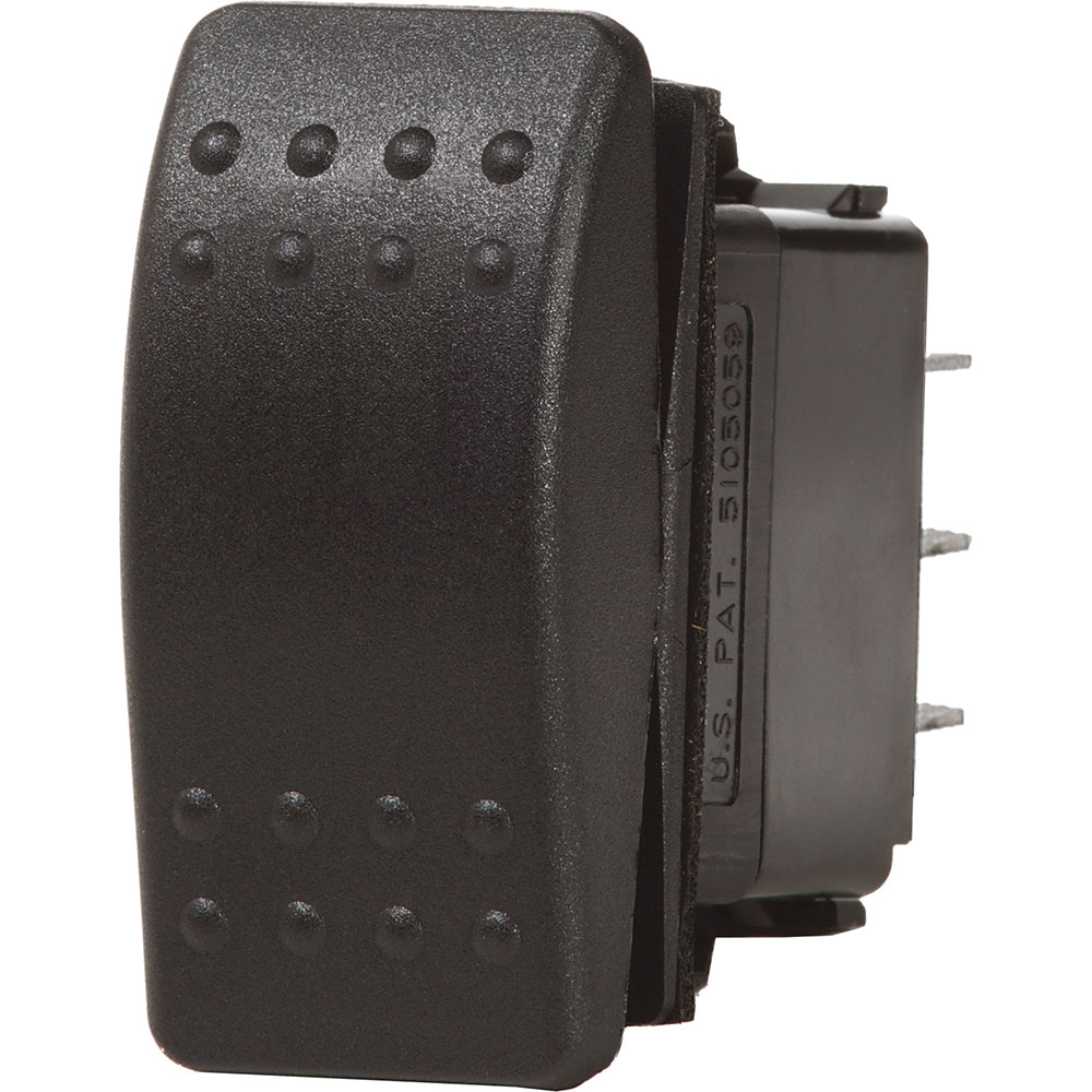 Blue Sea 7938 Contura II Switch DPDT Black ONOFFON