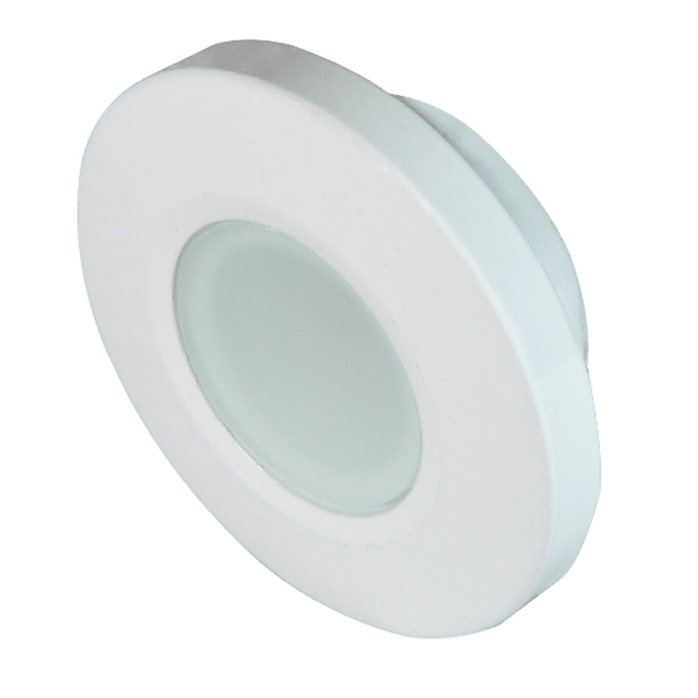 Lumitec Orbit Flush Mount Down Light Blue NonDimming Red NonDimming White Dimming wWhite Housing