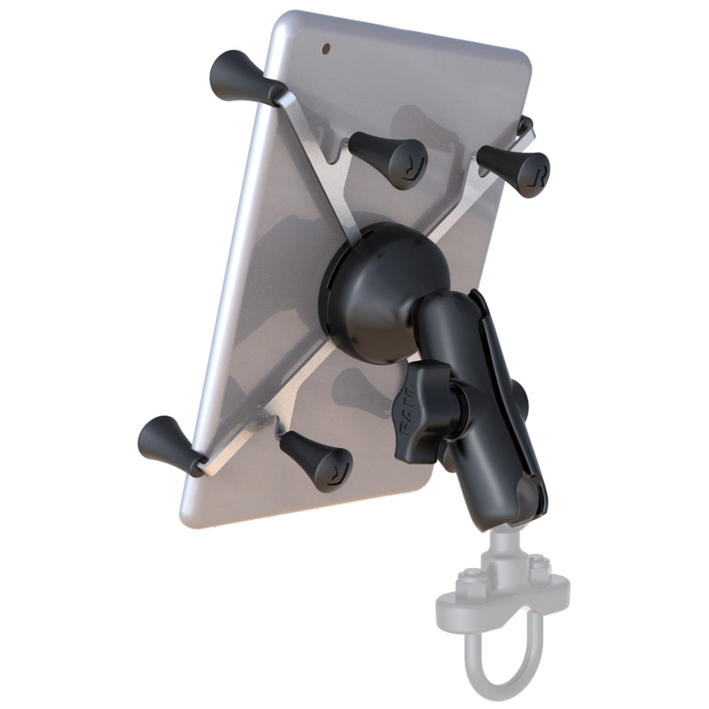 RAM Mount Universal XGrip Cradle with 1 Ball STANDARD Length Double Socket Arm f7 Tablets