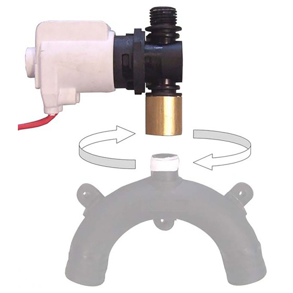 Jabsco Vented Loop Solenoid Valve f37010 Series Toilet