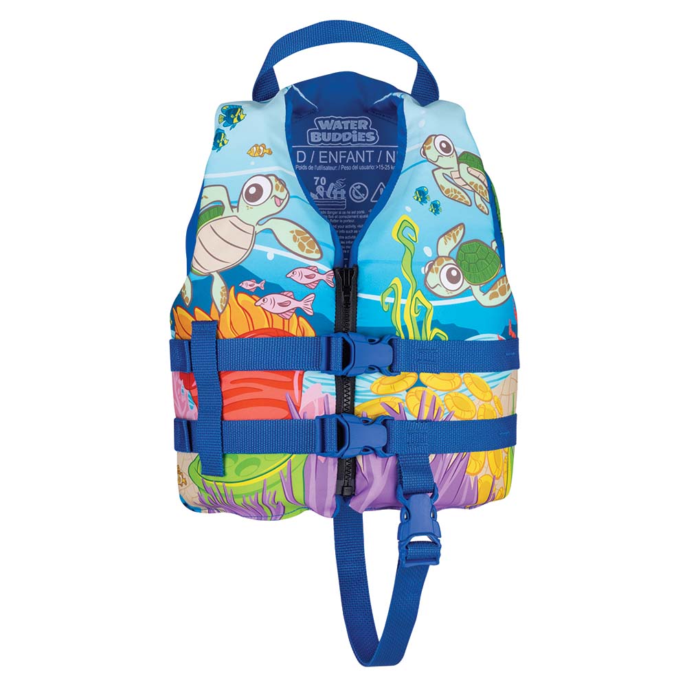 Full Throttle Water Buddies Vest Child 3050lbs Turtle