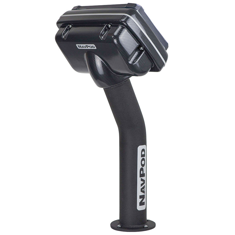 NavPod PED510001 PedestalPod PreCut fHumminbird HELIX 10 HELIX 9 Series Carbon Black