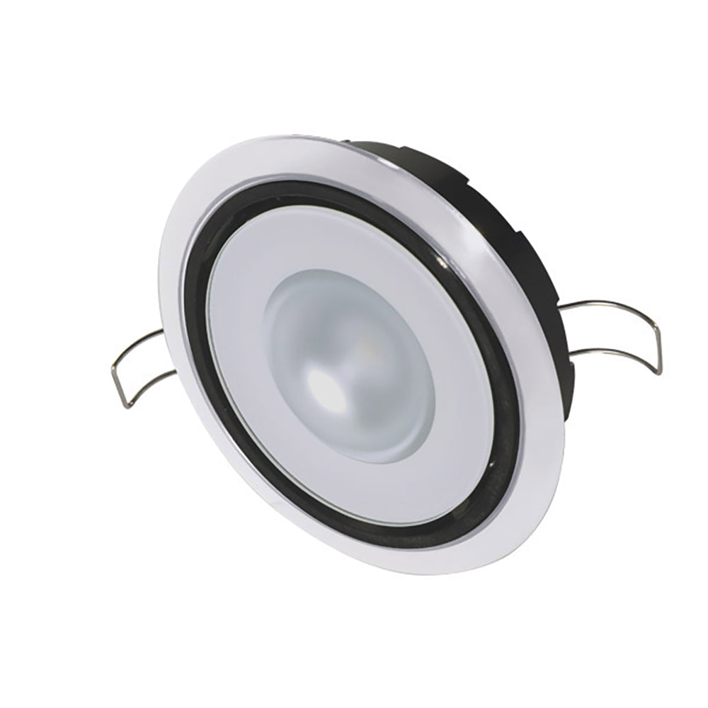 Lumitec Mirage Positionable Down Light Spectrum RGBW Dimming White Bezel