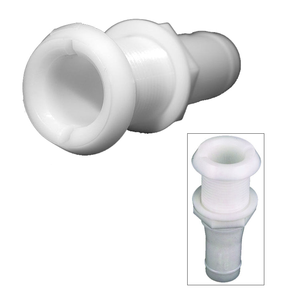 Perko 118 ThruHull Fitting fHose Narrow Flange Plastic