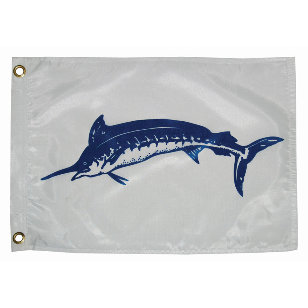 Taylor Made 12 x 18 Blue Marlin Flag