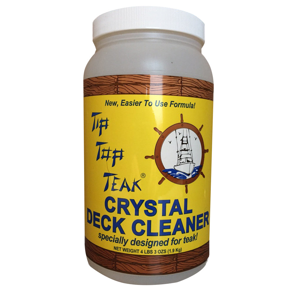 Tip Top Teak Crystal Deck Cleaner Half Gallon 4lbs 3oz