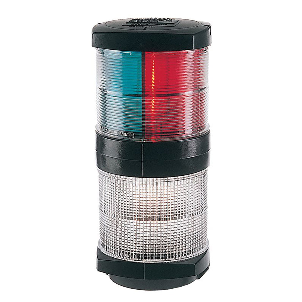 Hella Marine TriColor Navigation LightAnchor Navigation Lamp Incandescent 2nm Black Housing 12V