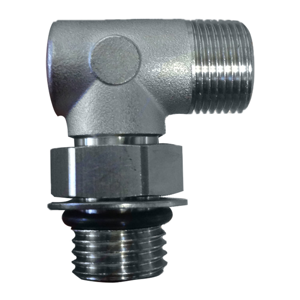 Uflex90 Adjustable Fitting fBack of UP Series Helms ORB 6 to 38 COMP