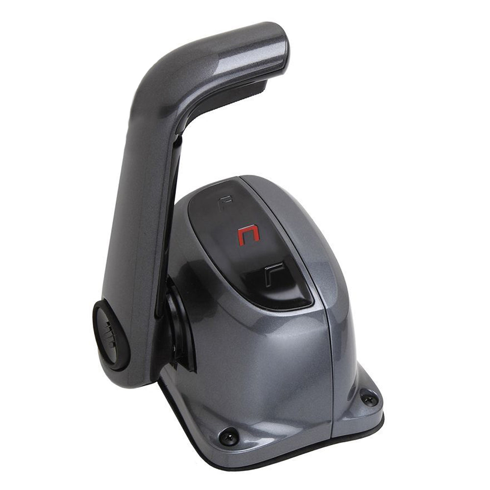 UflexSingle Lever Top Mount Control wNeutral Lock No Trim Switch Black