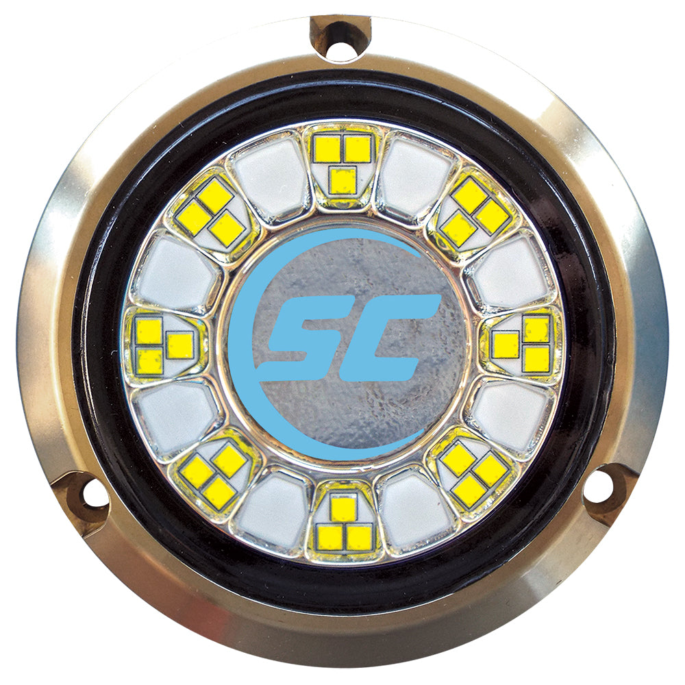 ShadowCaster SCR24 Bronze Underwater Light 24 LEDs Bimini Blue