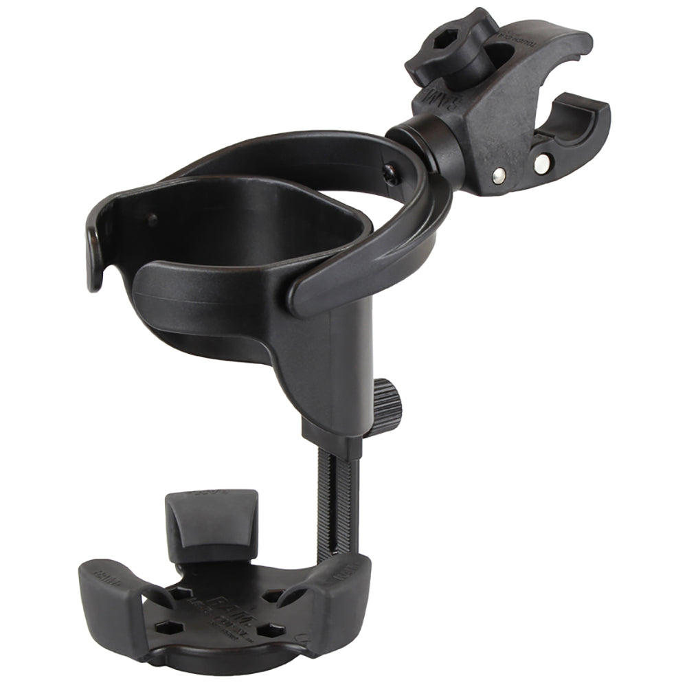 RAM Mount Level Cup XL wSmall ToughClaw