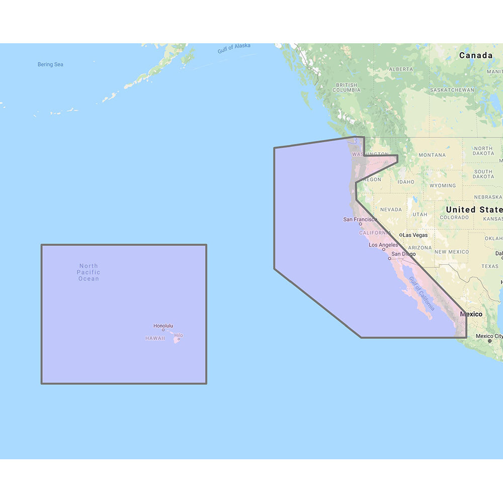 Furuno US West Coast Hawaii Baja Mexico Vector Chart Standard Resolution Satellite Photos fBaja Mexico Unlock Code