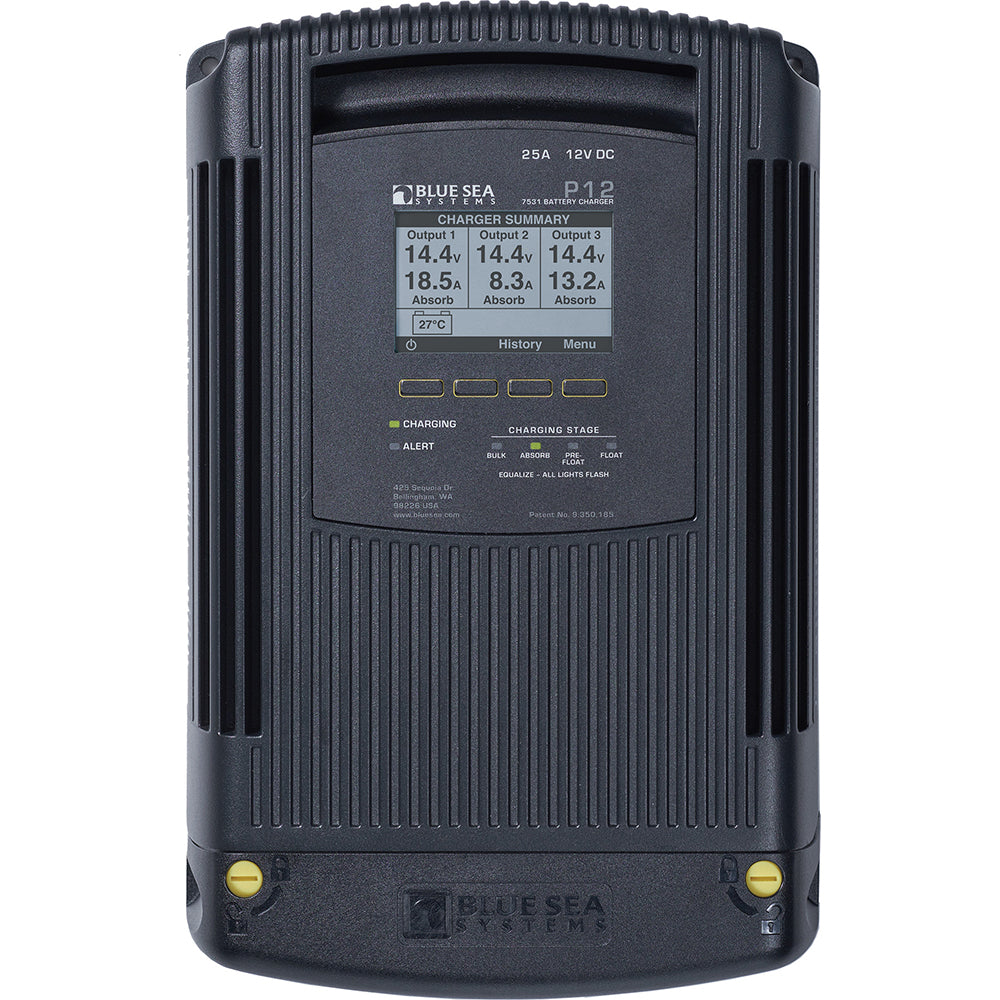 Blue Sea 7531 P12 Battery Charger 12V DC 25A