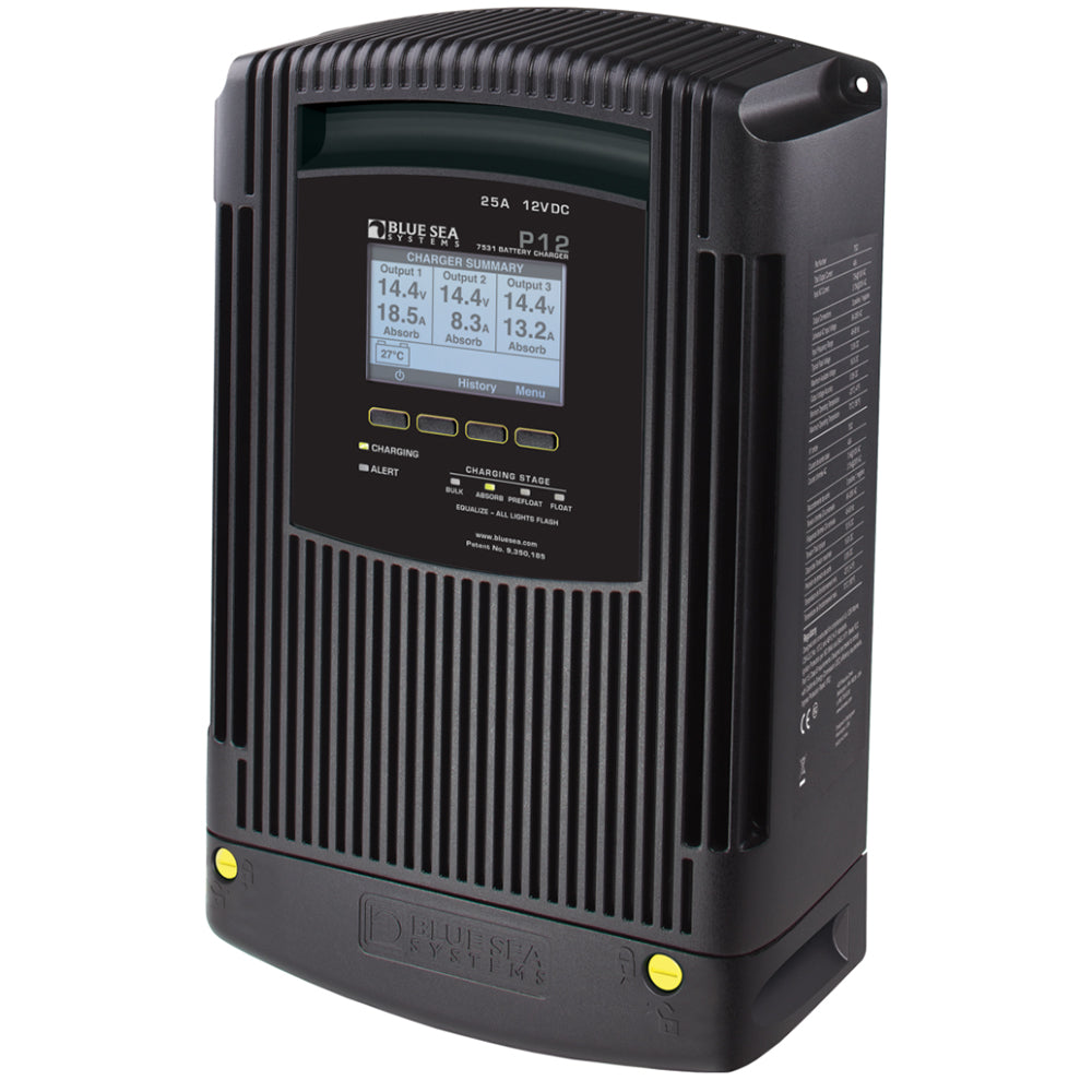 Blue Sea 7531 P12 Battery Charger 12V DC 25A