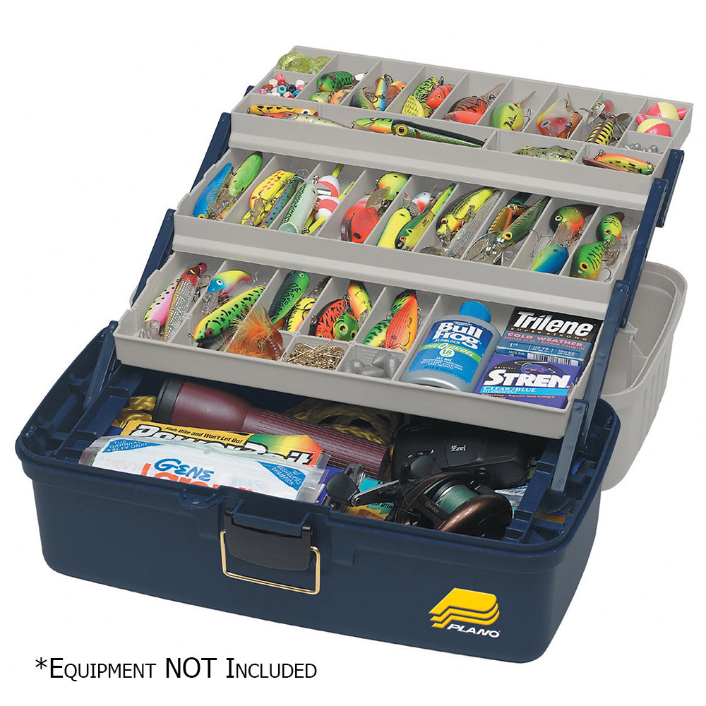 Plano ThreeTray Fixed Compartment Tackle Box XL