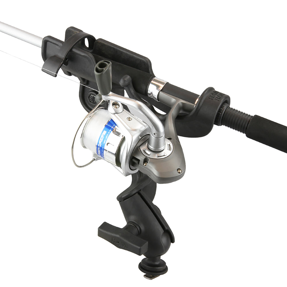 RAM Mount RAMROD 2000 Fishing Rod Holder with RAMROD Revolution RatchetSocket System and Track BallBase