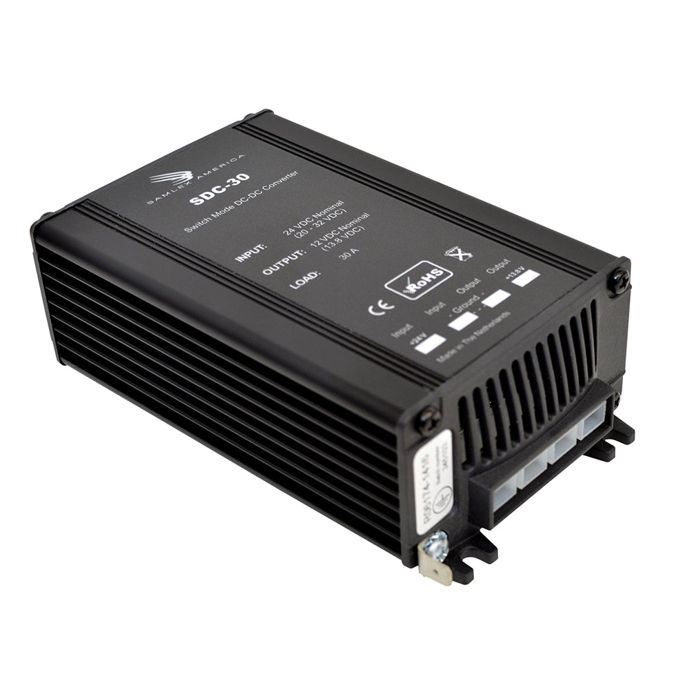 Samlex 30A NonIsolated StepDown 24VDC12VDC Converter