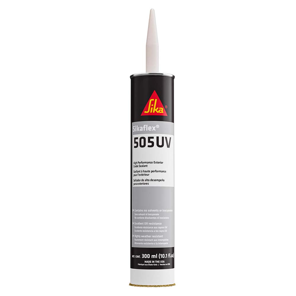 Sika Sikaflex 505UV High Performance Exterior Grade Sealant 103oz300ml Cartridge White