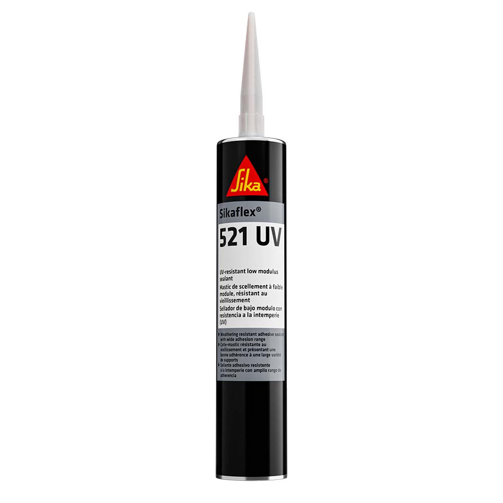 Sika Sikaflex 521UV UV Resistant LM Polyurethane Sealant 103oz300ml Cartridge White