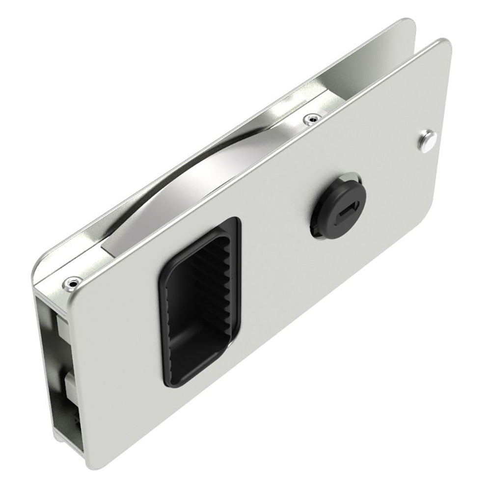 Southco Flush Sliding Door Latch Square Aluminum